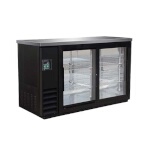 IKON IBB61-2G-24SD - Back Bar Cooler, two-section, 14.16 cu. ft., 61-1/10
